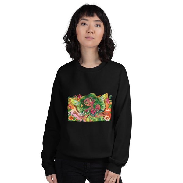 Ayao Goddess of Plants Unisex Sweatshirt