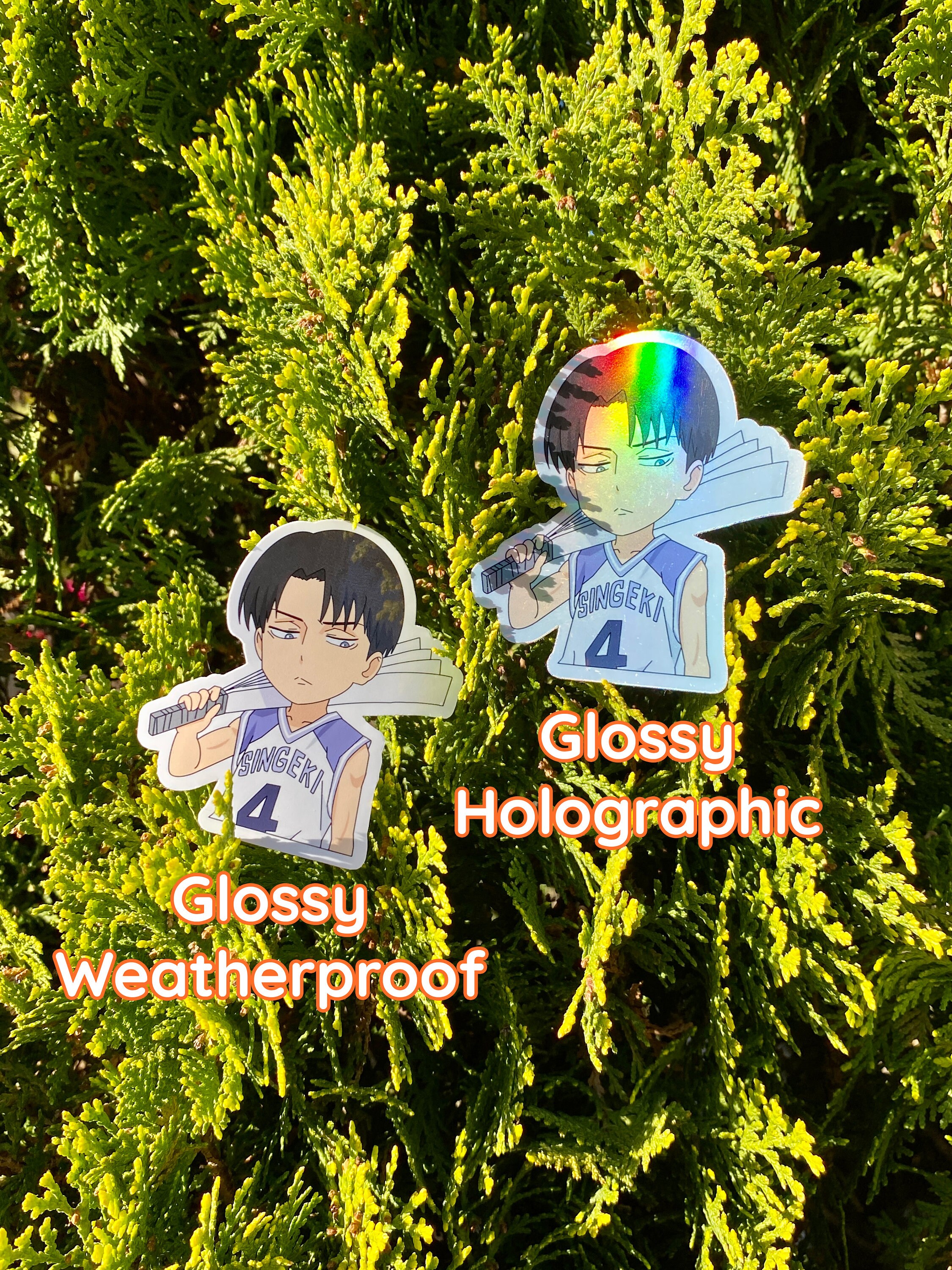 Holographic Disponible / Eren Yeager Sticker / Cute Attack Holographic Disponible / Eren Yeager Sticker / Cute Attack