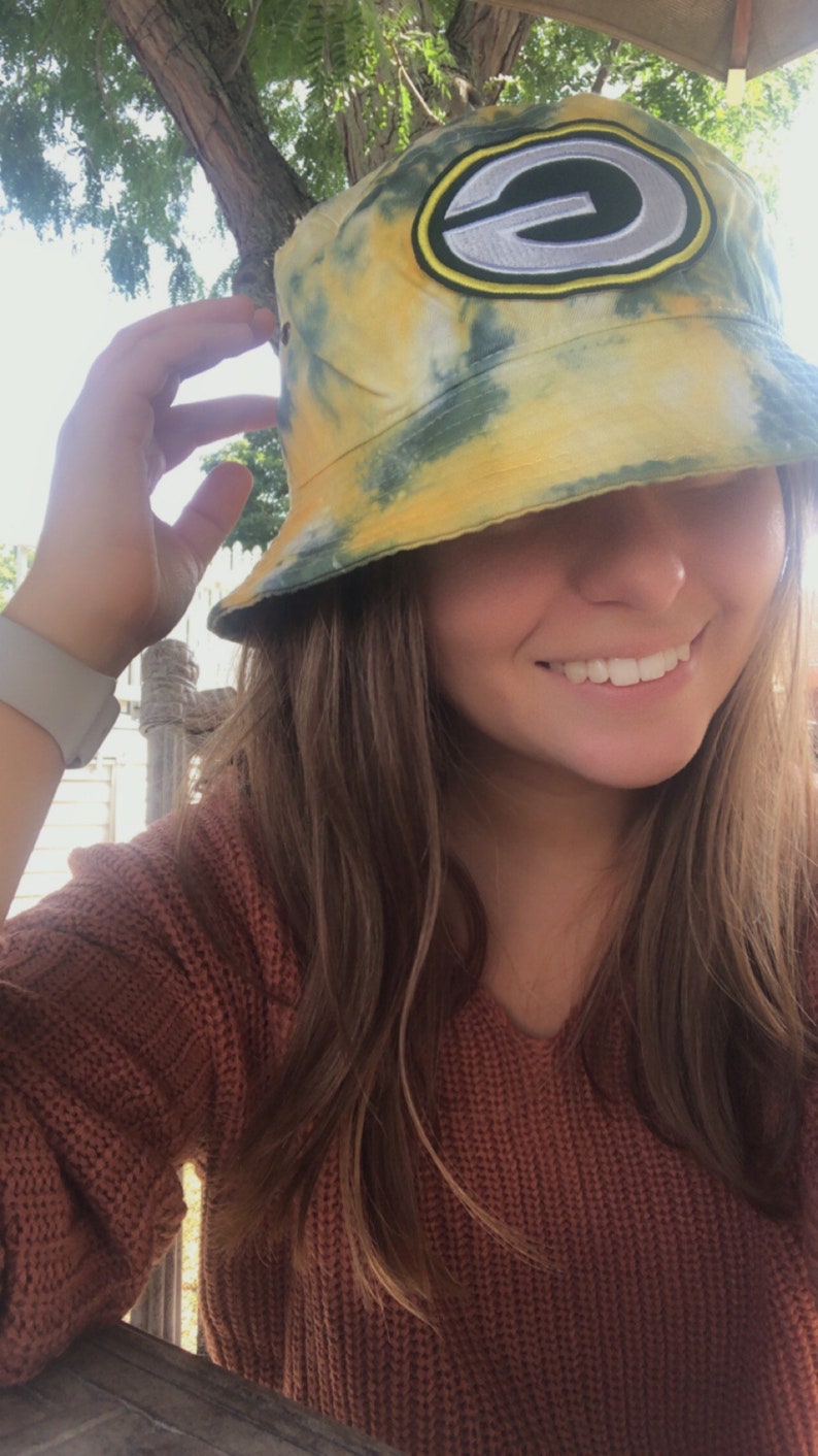 tie dye packers hat