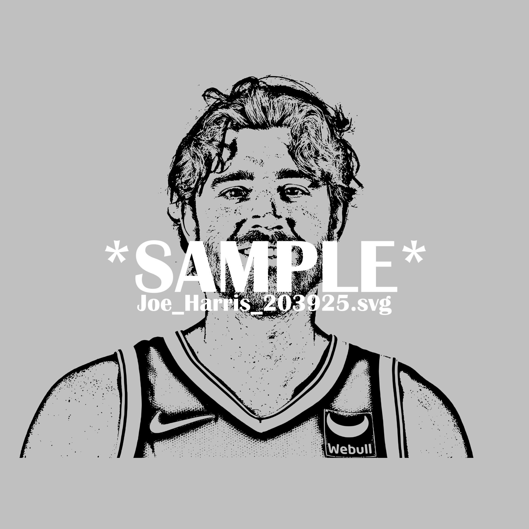 Roster Team Svg Players Headshots 2021 2022 .svg Etsy