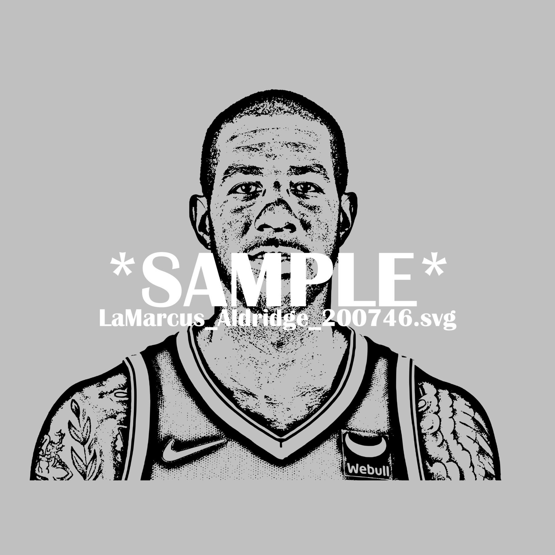 Roster Team Svg Players Headshots 2021 2022 .svg Etsy