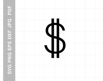 Download Dollar Sign Svg Etsy