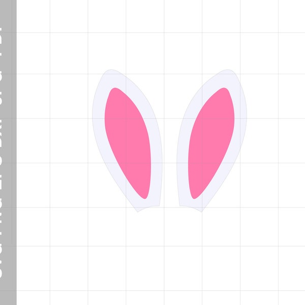 Easter SVG Bunny Ears SVG Bunny SVG Digital Download for Cricut Silhouette svg Png Eps dxf file formats