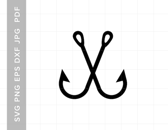 Fish Hook SVG Fishing Hook SVG Fishing SVG Digital Download Cricut  Silhouette Glowforge Includes Svg Dxf Png File Formats -  Canada