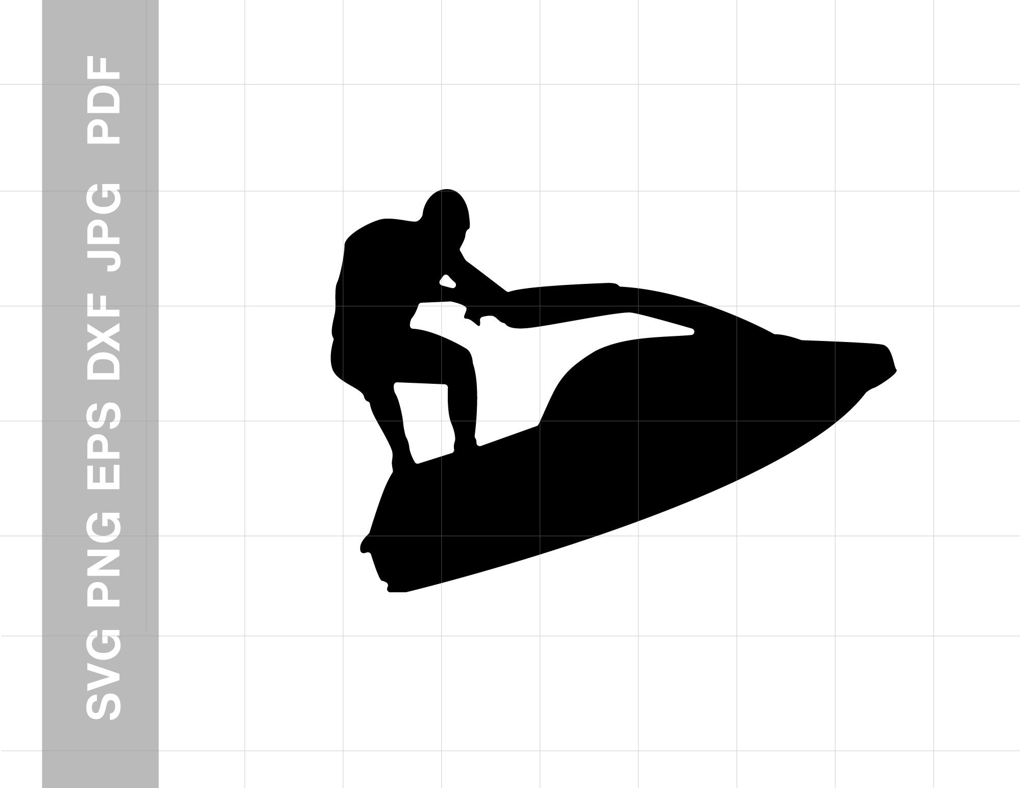 Jet Ski Instant Download svg png eps dxf jpg digital download Etsy