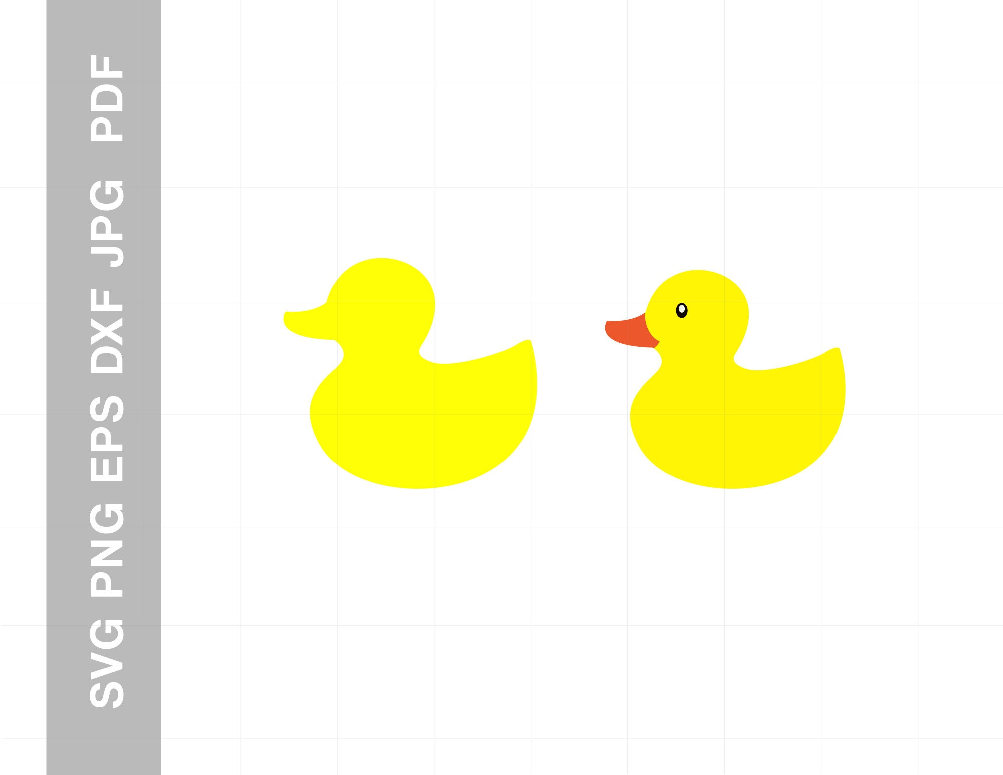 Rubber Ducky SVG File Rubber Duck PNG File Digital Download | Etsy UK