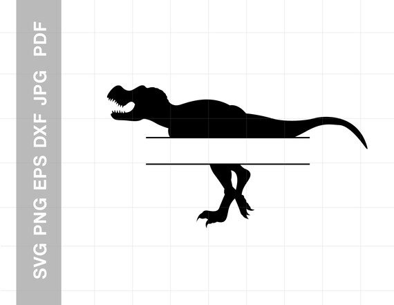 dinosaur with split head