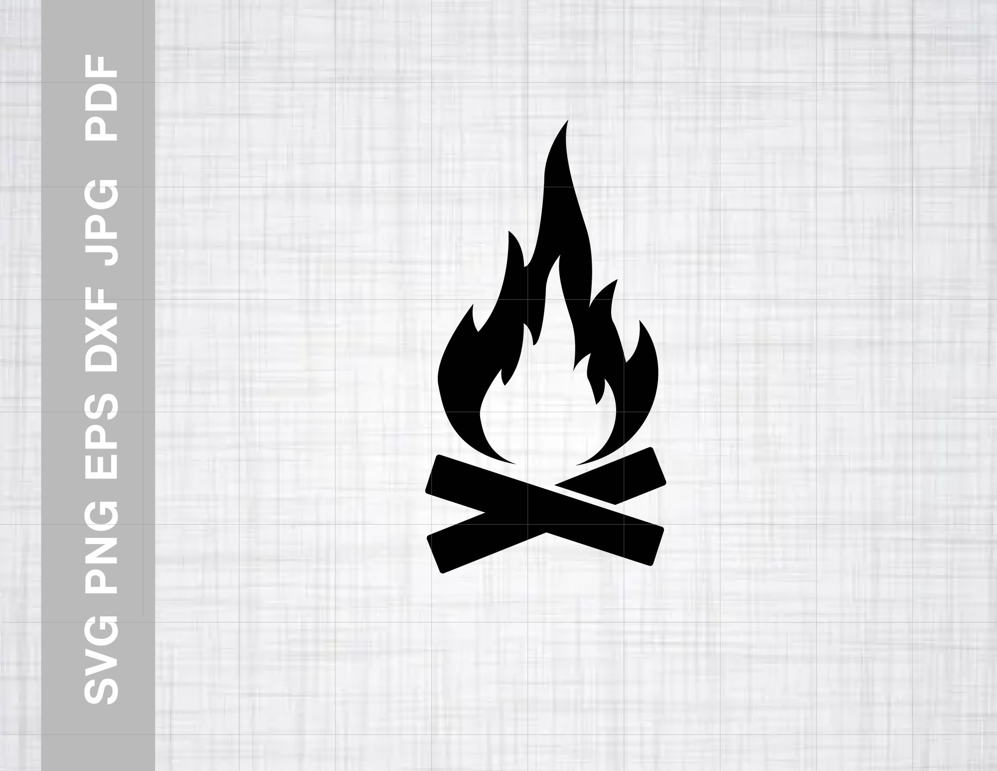 Campfire Svg Digital Download for Cricut Silhouette Campfire - Etsy