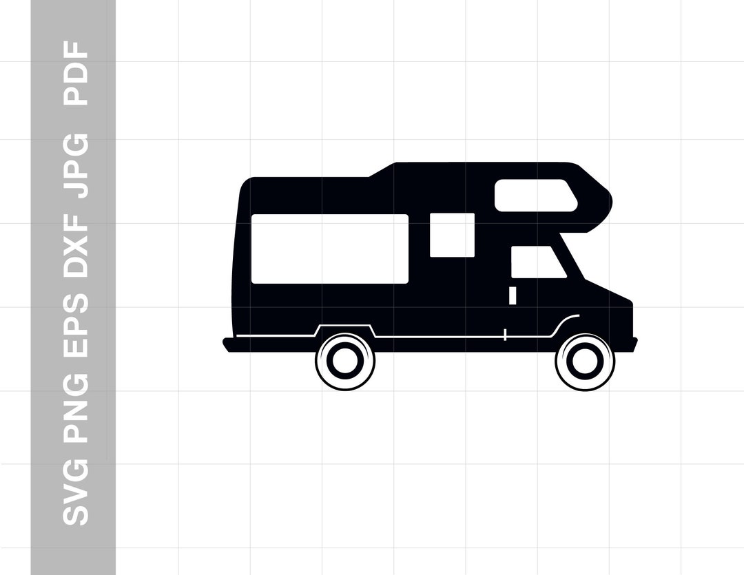 Truck Camper SVG Camping Vector Caper Svg Camping Car Svg Camp - Etsy