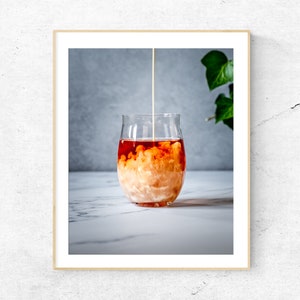 Cold Brew Coffee Photo Print / Coffee Wall Art / Coffee Photography / Food Photography / Cafe Art / Kitchen Art / Restaurant Art