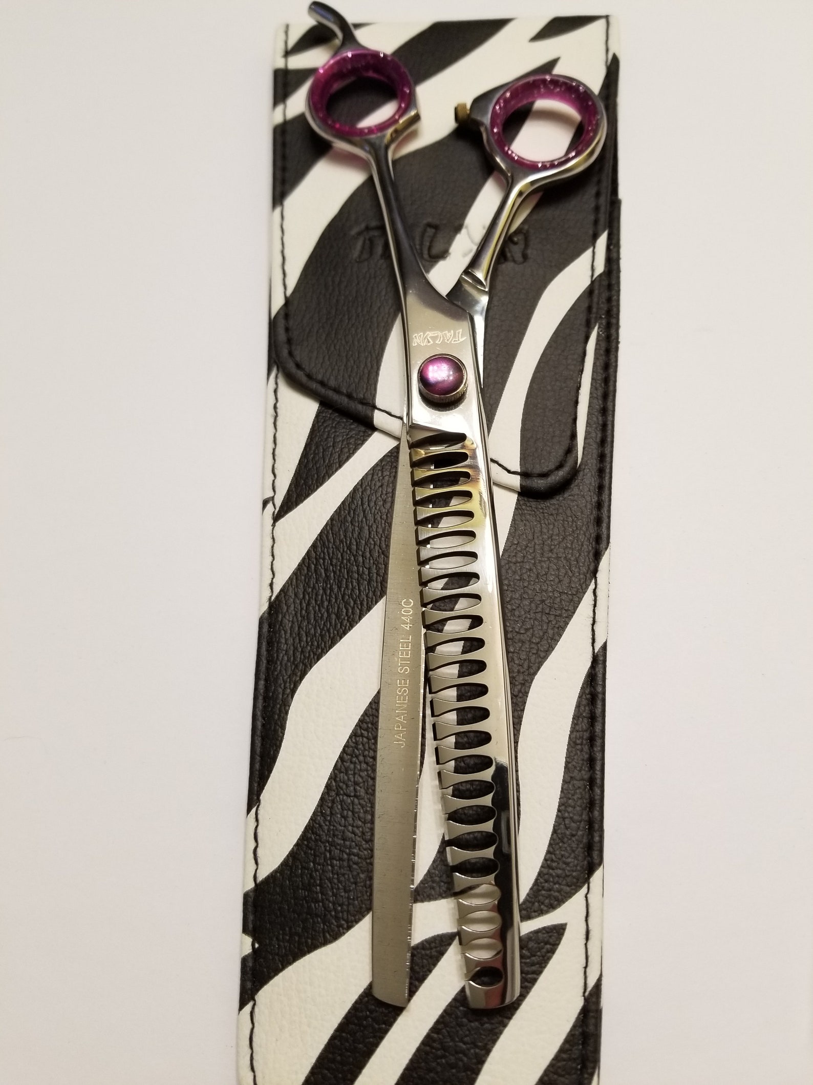 8 Channeling Shear for Dog Groomers and Hair Stylists Etsy