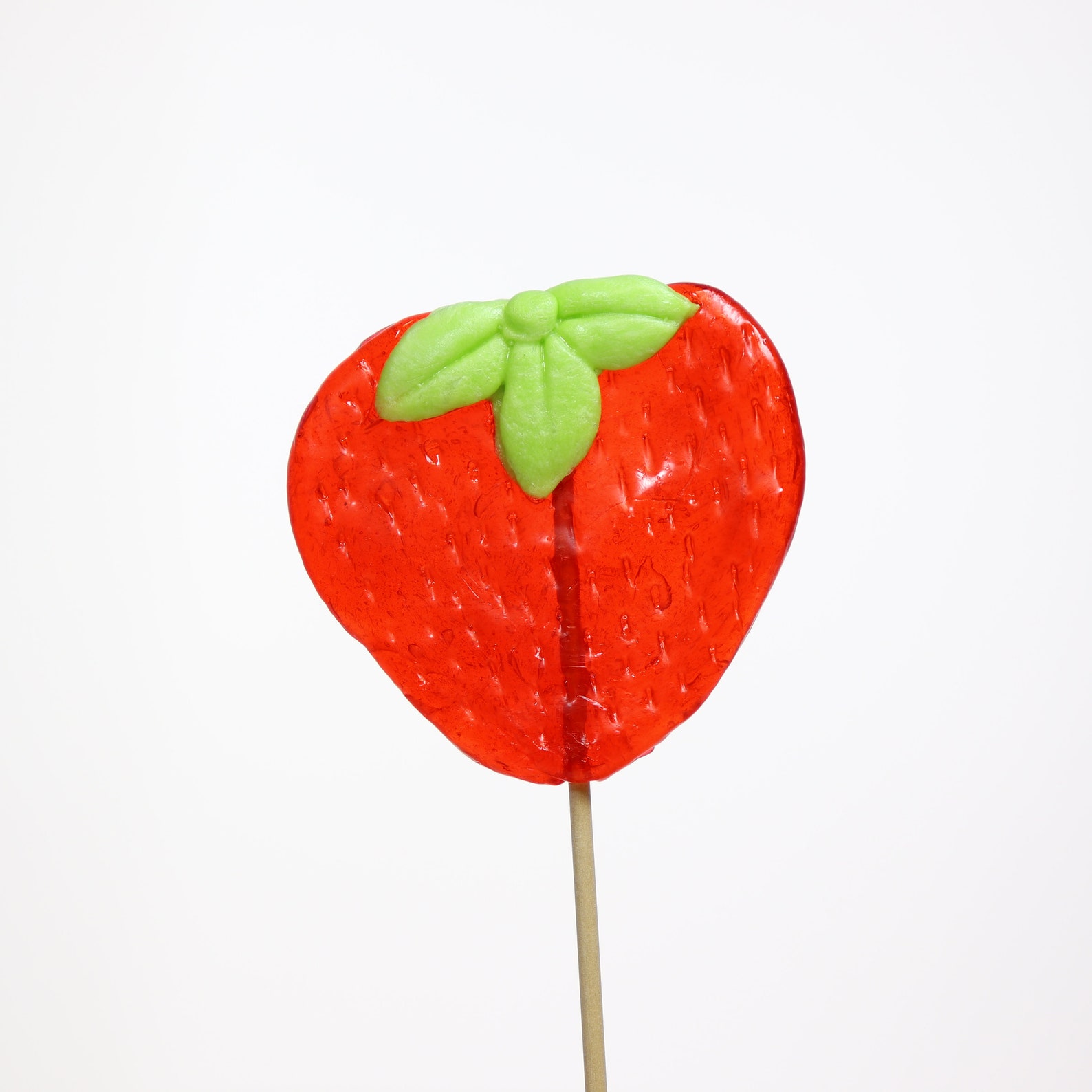 Flavored Handmade Lollipop Strawberry / Party Favors / Etsy