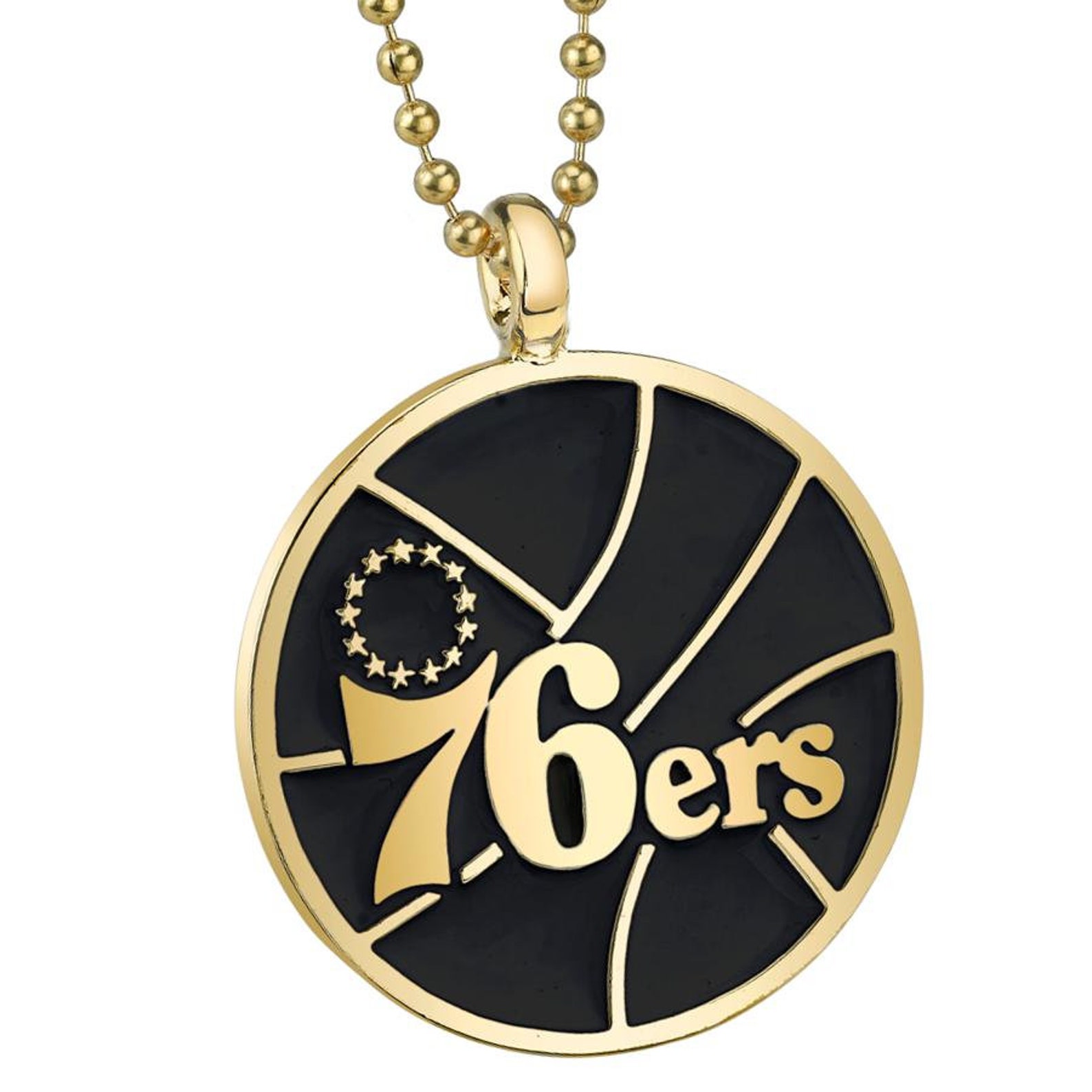 Philadelphia 76ers Basketball Chain Pendant Charm Official Etsy Hong Kong