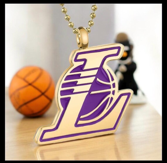 LA Lakers Basketball Chain Pendant Charm Official Licensed NBA - Etsy