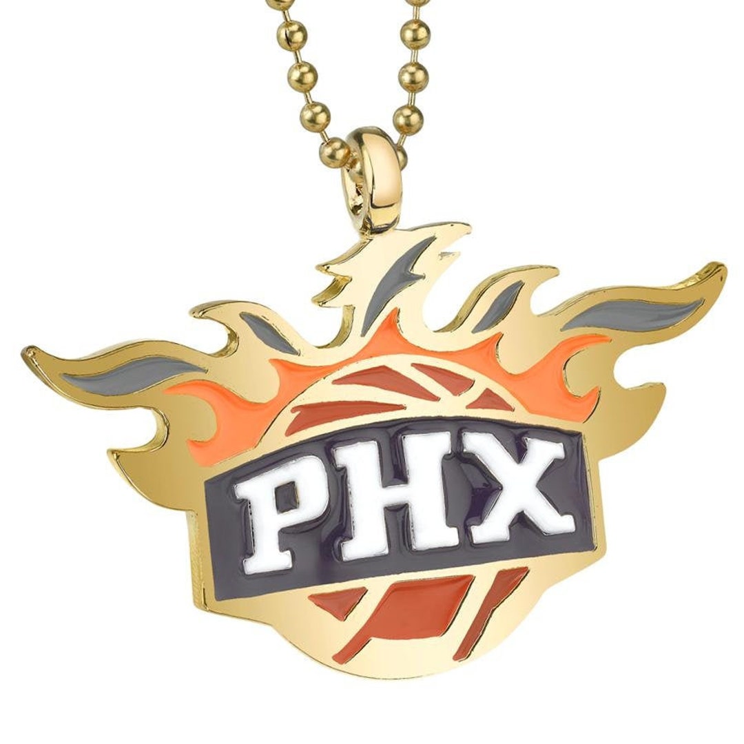 Phoenix Suns Basketball Chain Pendant Charm Official Licensed NBA Etsy