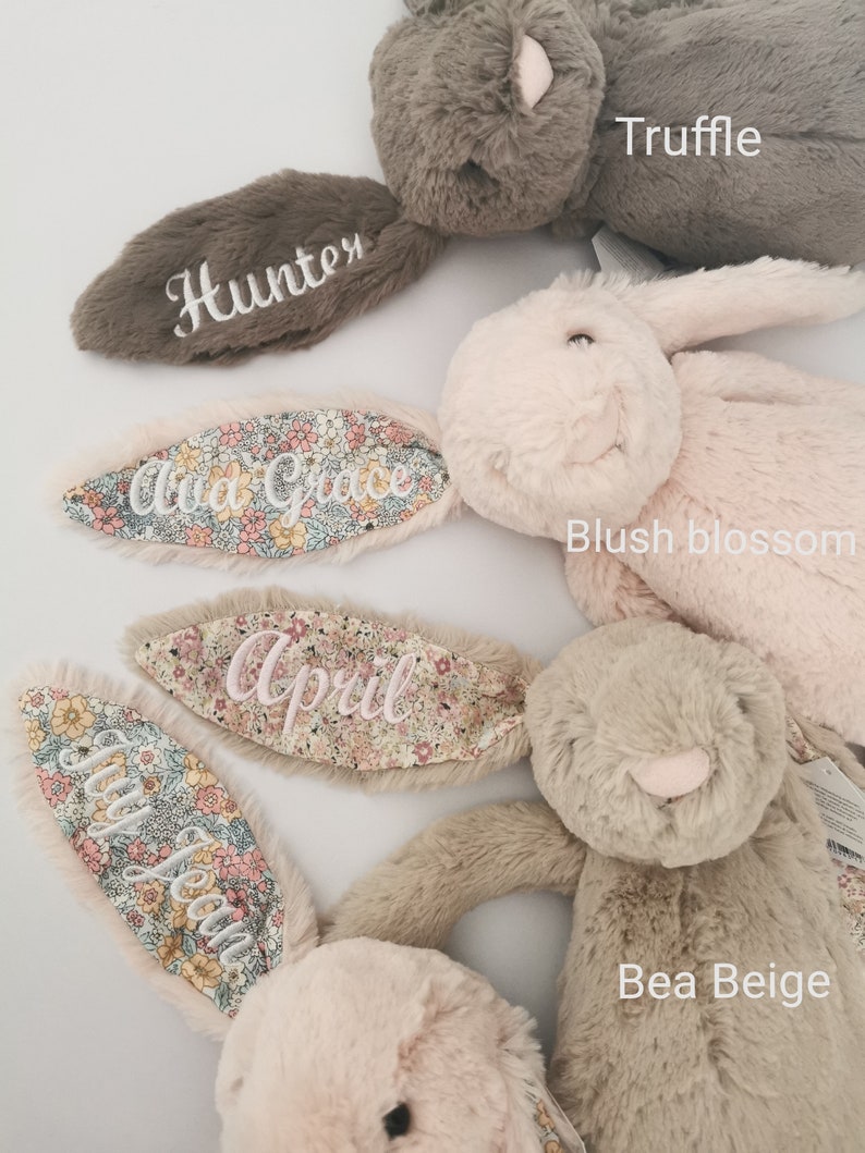 Personalised Jellycat Bashful Bunny Medium 30cm image 3