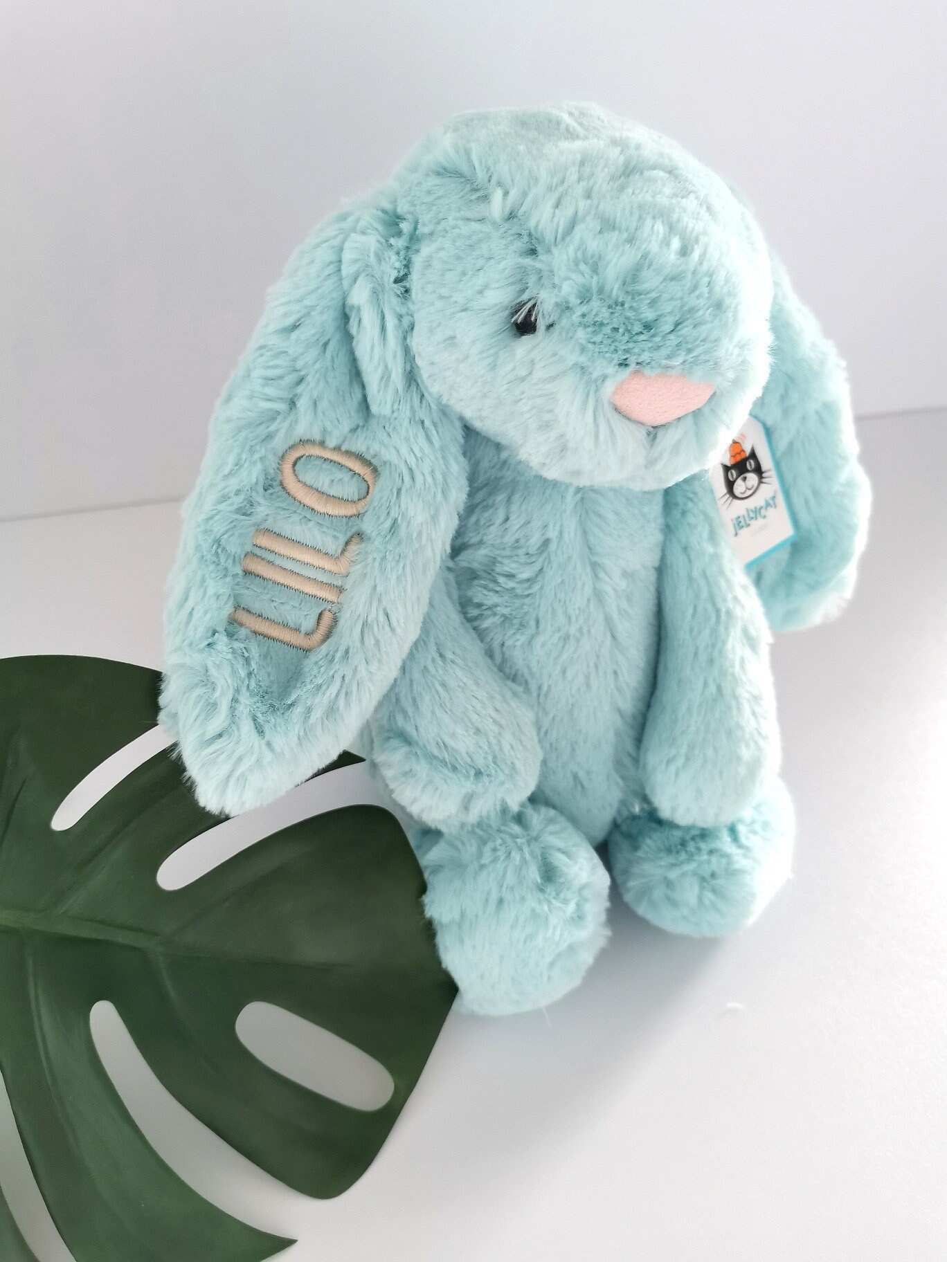 aqua jellycat bunny