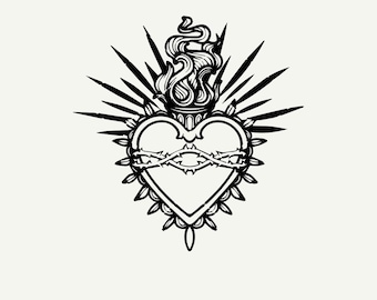 Heilig hart / Christusstickers / Logo / Geloof