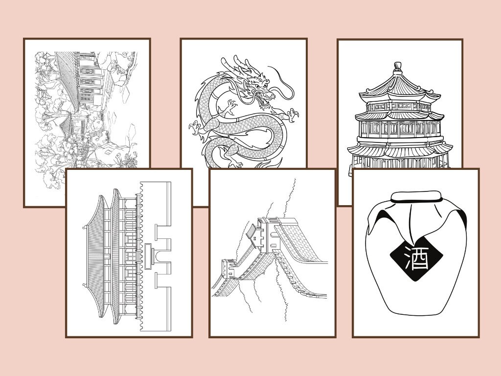 Welcome to China Coloring Book - China Coloring Pages - 40 Coloring ...