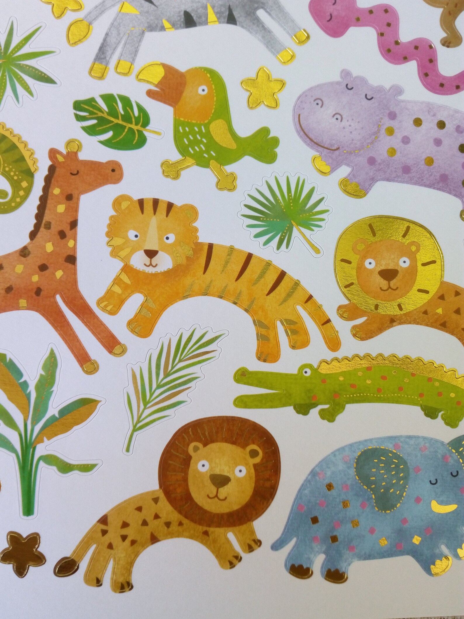 Jungle Animals Stickers Jungle Stickers Animals Stickers Animals