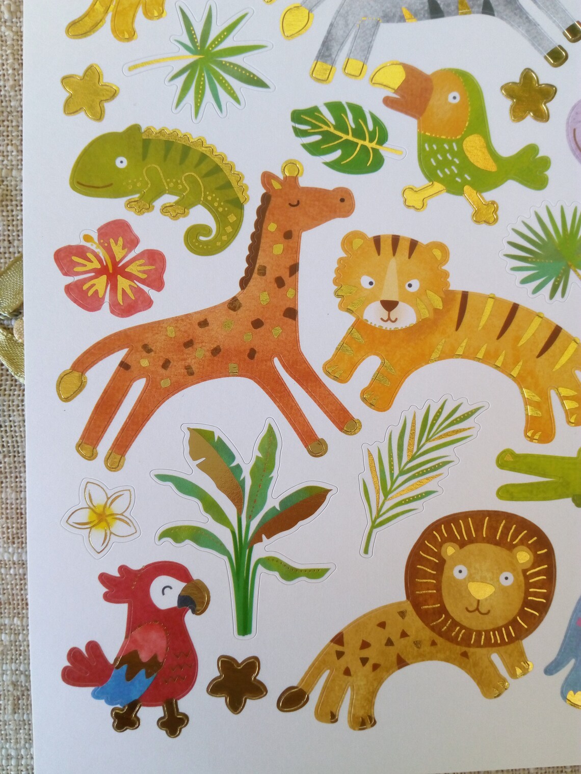 Jungle Animals Stickers Jungle Stickers Animals Stickers Animals