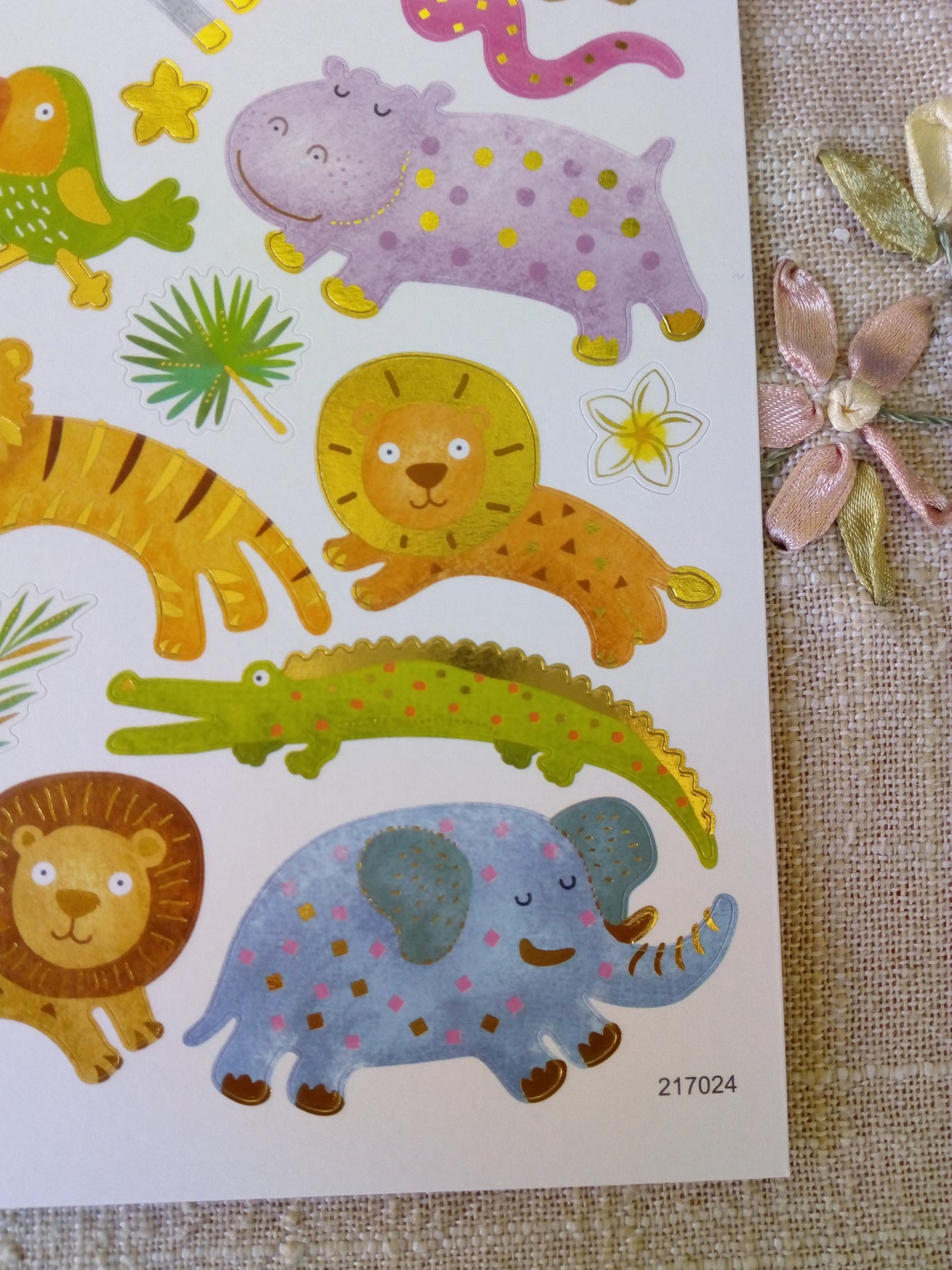 Jungle Animals Stickers Jungle Stickers Animals Stickers Animals
