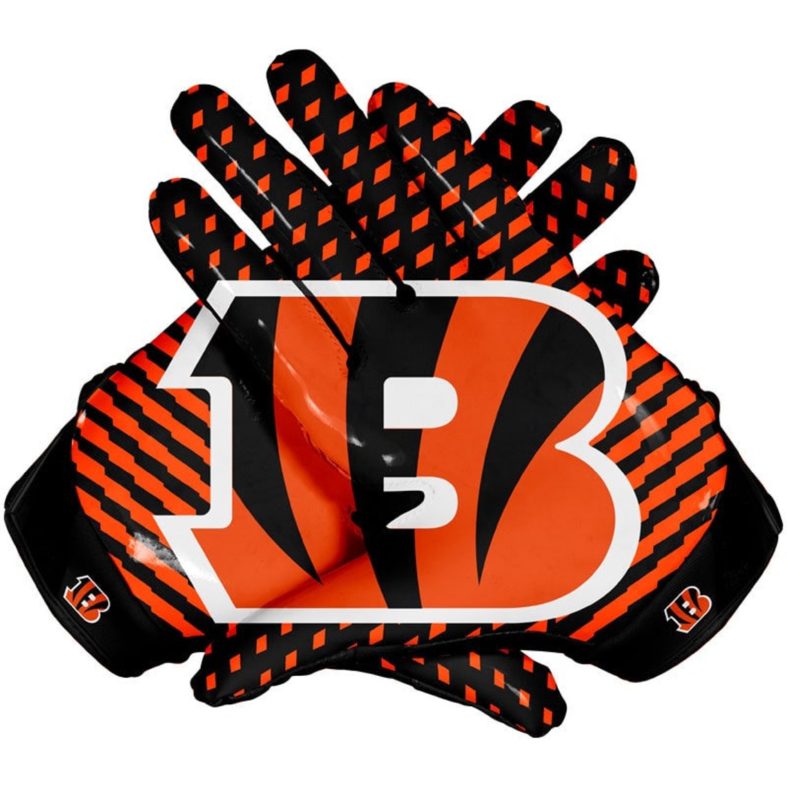 Cincinnati Bengals Football Receiver Gloves Etsy