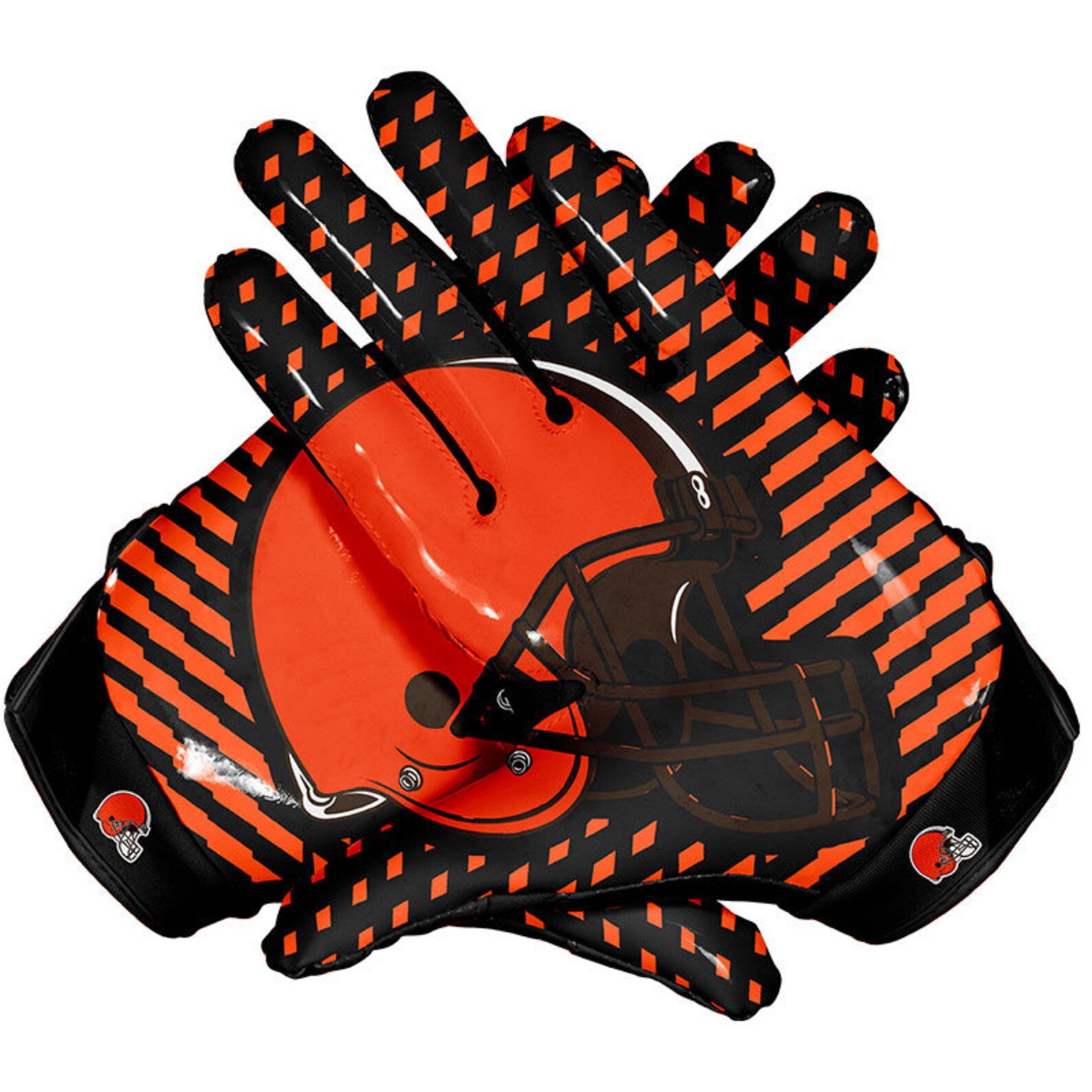 Cleveland Browns Football Receiver Gloves Etsy