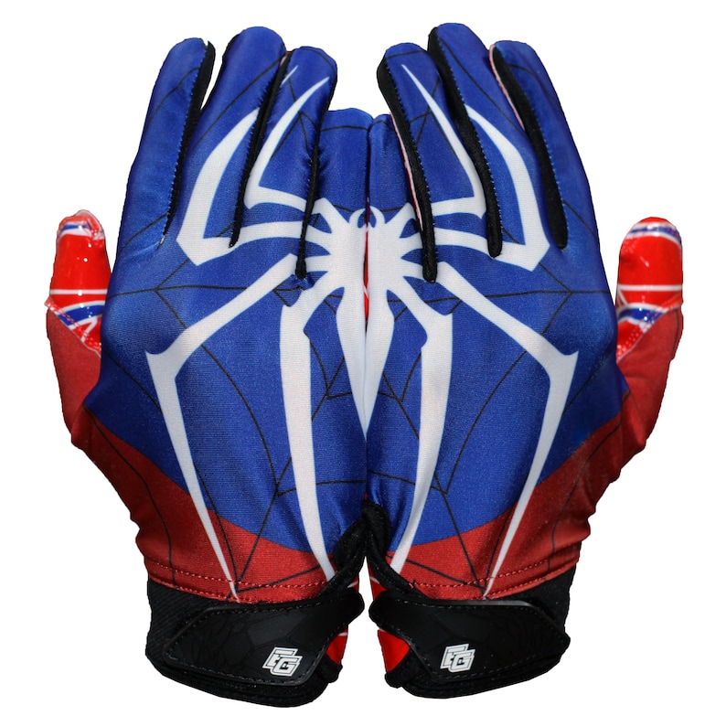 Spider Man Football Gloves Etsy