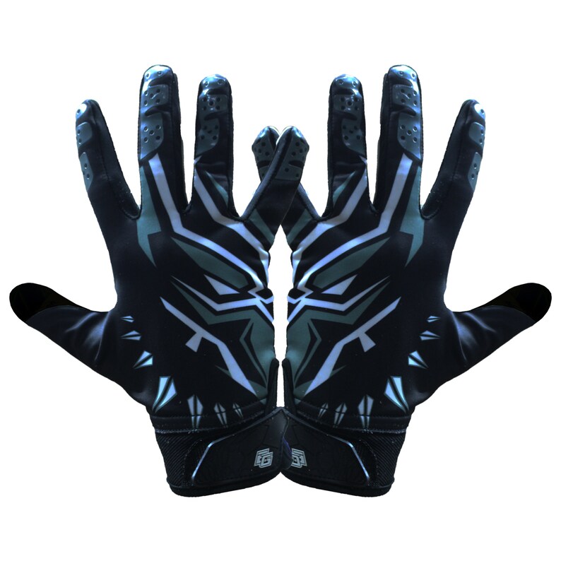 Download Black Panther Football Gloves Elite Gears | Etsy