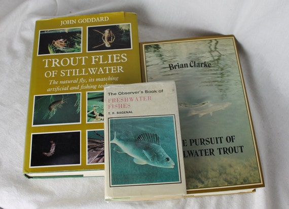 Three Fresh Water Angling/ Fishing Books Trout Fishing and the