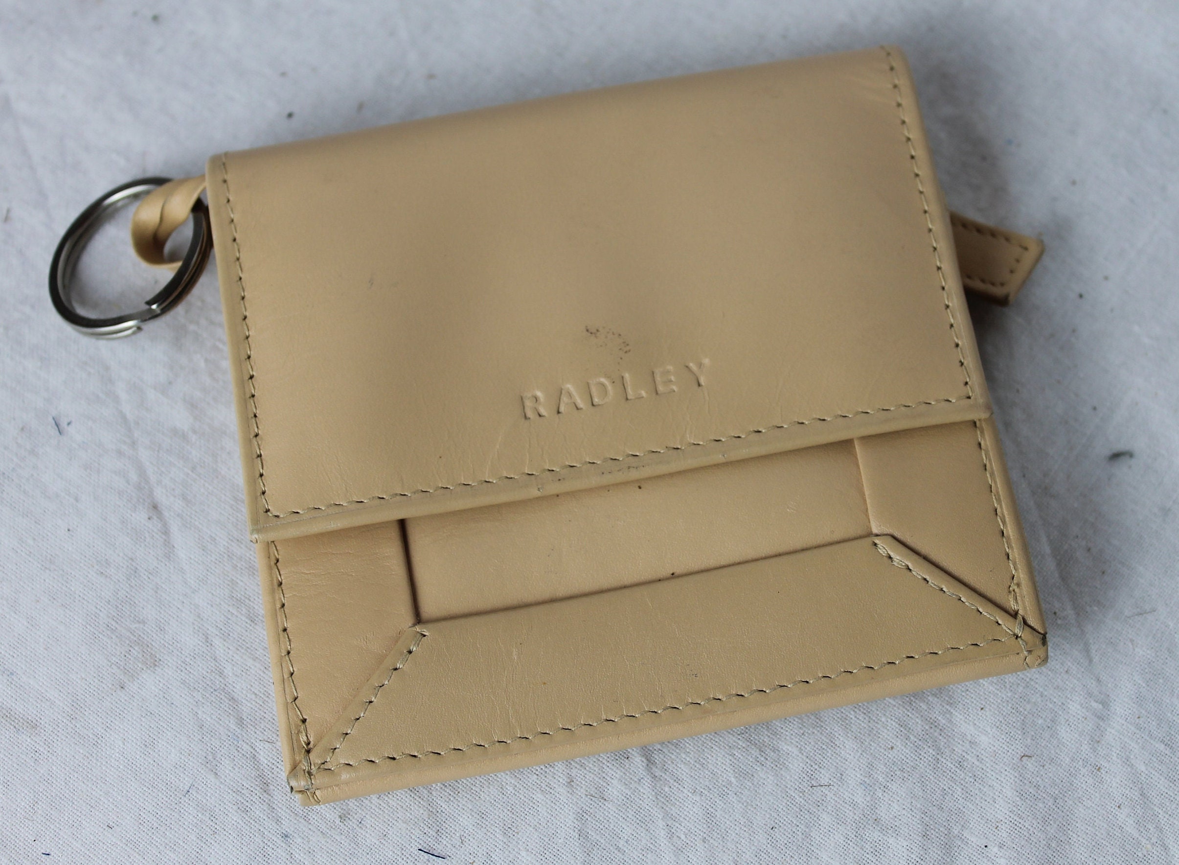 Radley London Women's Green Leather Strapless Bifold Wallet 