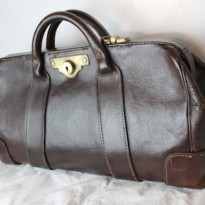 Antique Gladstone Leather Bag FINNIGAN MANCHESTER