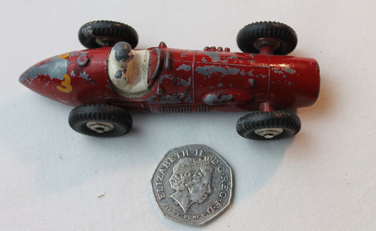 dinky toy ferrari racing car