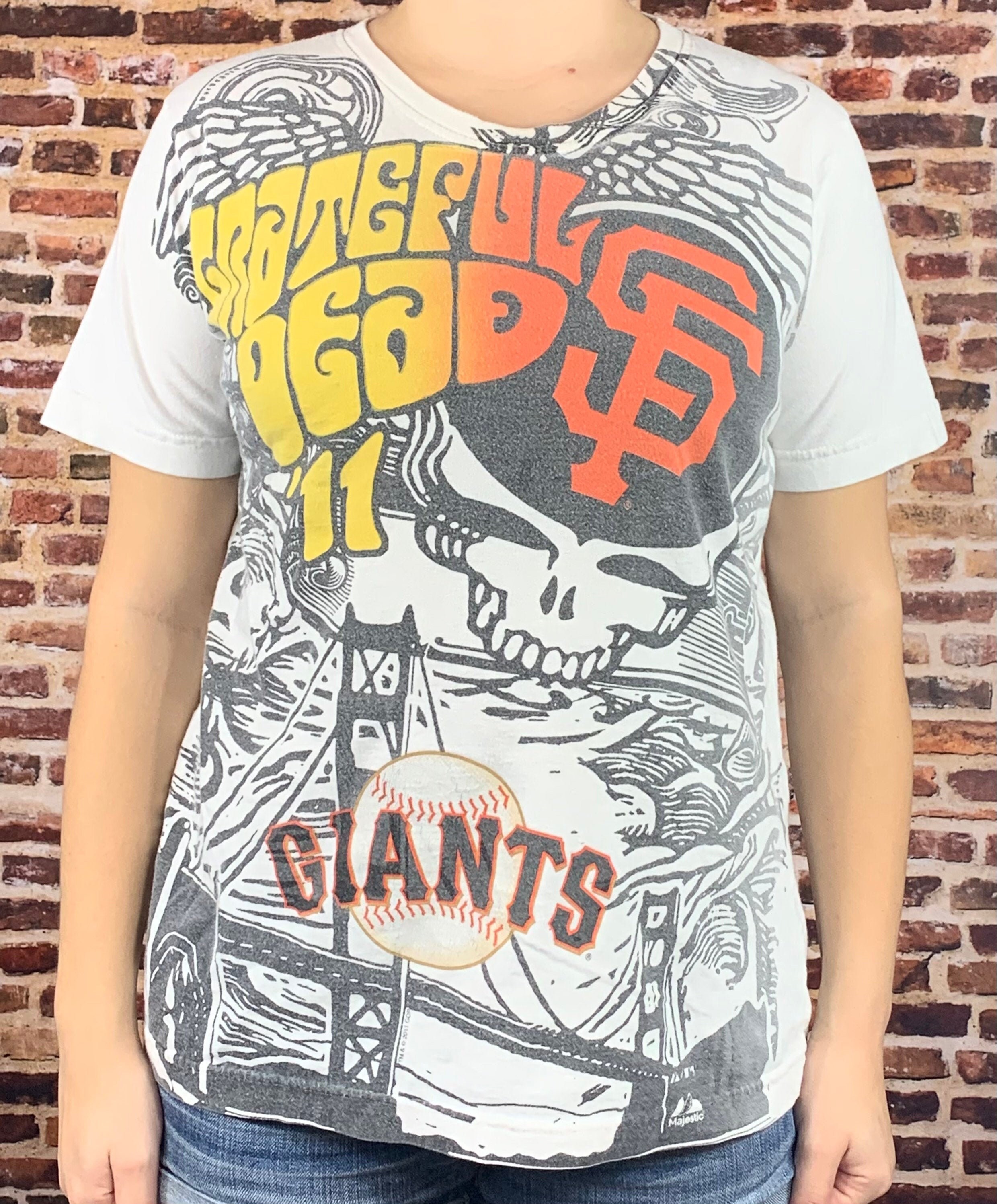 Grateful Dead San Francisco Giants Size Medium Tee Shirt Rare Etsy