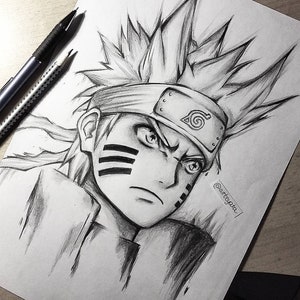 Pencil Drawing, Naruto Sketch Art, naruto, sketch art, art work, HD phone  wallpaper