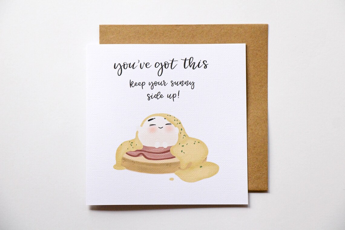 You've Got This Keep Your Sunny Side up Encouragement Etsy