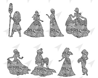 Free Free Princess Mandala Svg 469 SVG PNG EPS DXF File
