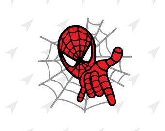 Spiderman Silhouette Etsy
