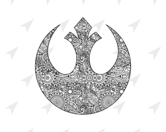 Download R2d2 Mandala Etsy