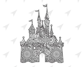 Download Mandala Princess Svg Etsy