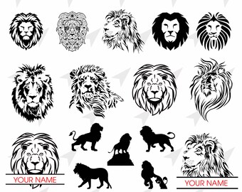 Free Free 292 Simple Lion Head Svg SVG PNG EPS DXF File