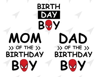 Download Spiderman Birthday Svg Etsy