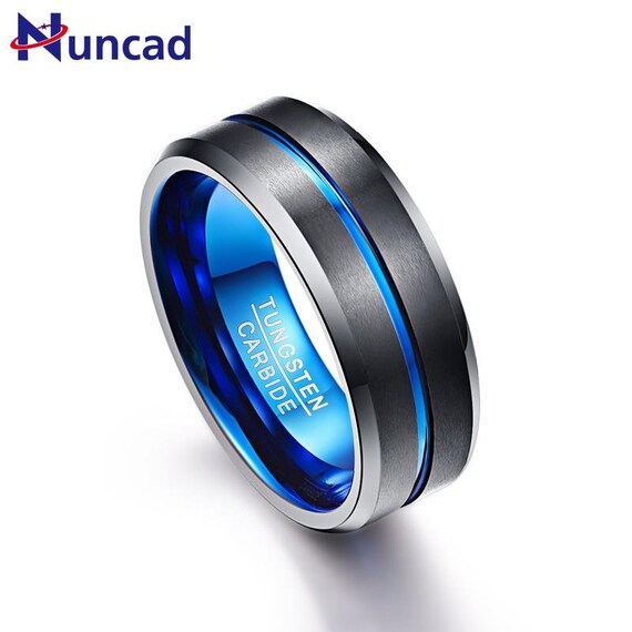 COBALT RING TUNGSTEN Etsy UK