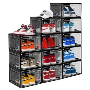10 Pockets Shoe Organizer Storage Bag W/ Hooks For Bedside, RV