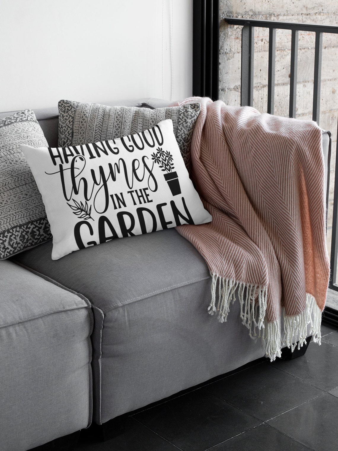 Having Good Thymes in the Garden Digital Files - My Garden Svg - Plant ...