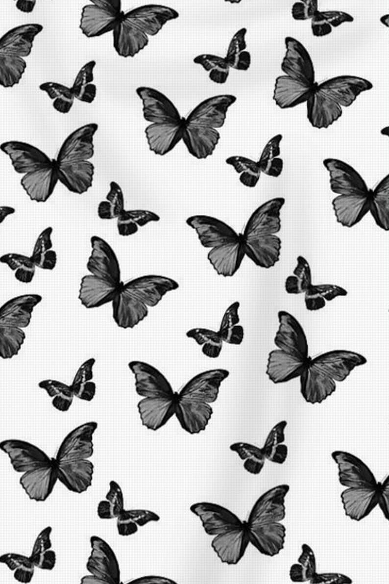 Aesthetic Black and White Wall Collage Kit Digital Copy Etsy