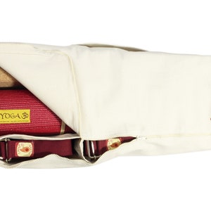 Sac à tapis de yoga Chic et Cool - 100% Coton Bio - Chin Mudra