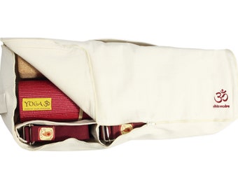 100% Organic Cotton Chic & Cool yoga mat bag 70cm x 17cm