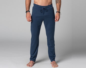 Men's Comfort Yoga Pants - 100 % Organic Cotton